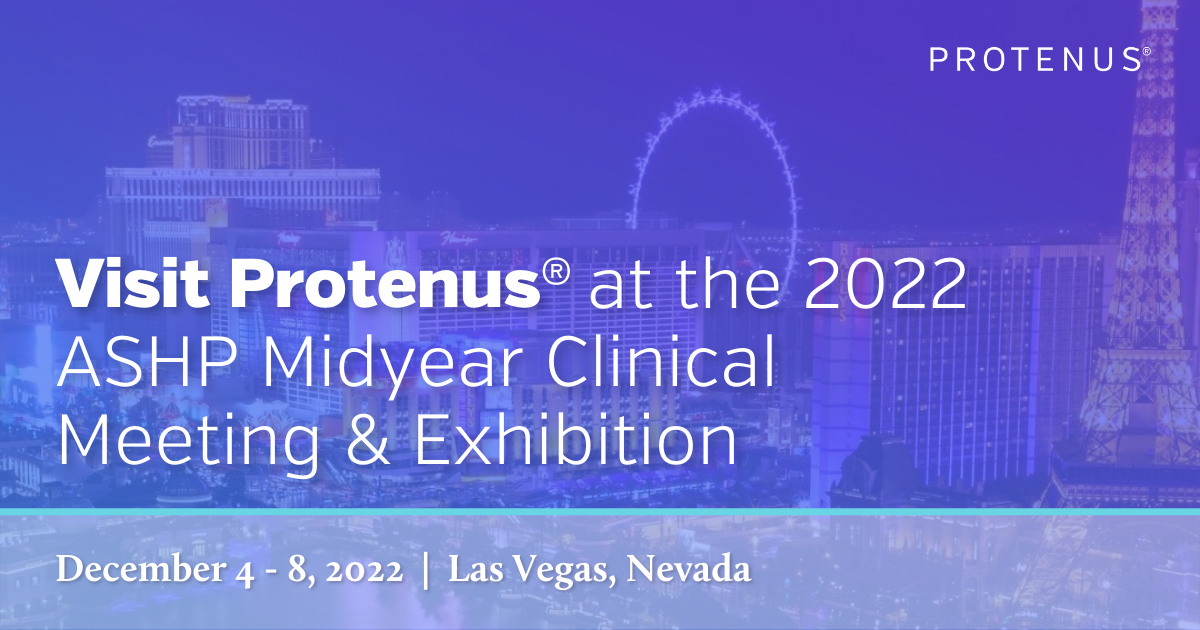 Visit Protenus at the 2022 ASHP Midyear Clinical Meeting & Exhibition